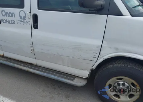 2017 GMC Savana 2500 Work Van из США, поврежденный, VIN 1GTW7AFF6H1906814